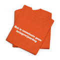 Kringverjaardag T-Shirt | oranje