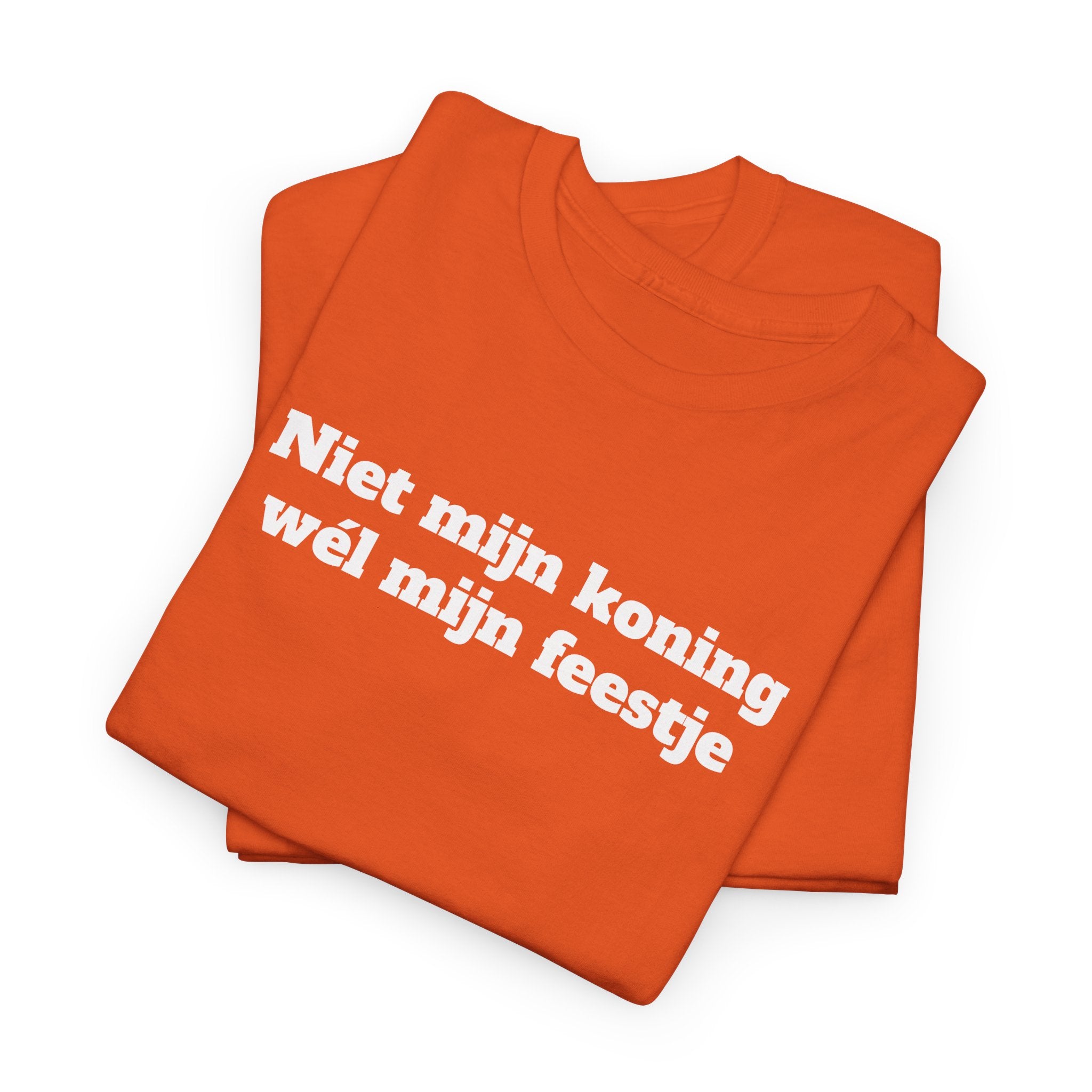 "Wél mijn feestje" T-Shirt | oranje