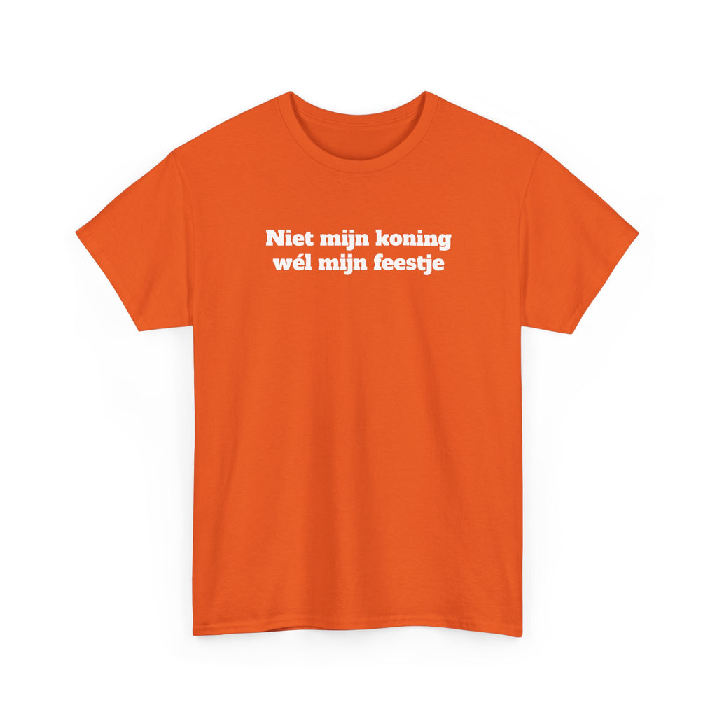 "Wél mijn feestje" T-Shirt | oranje