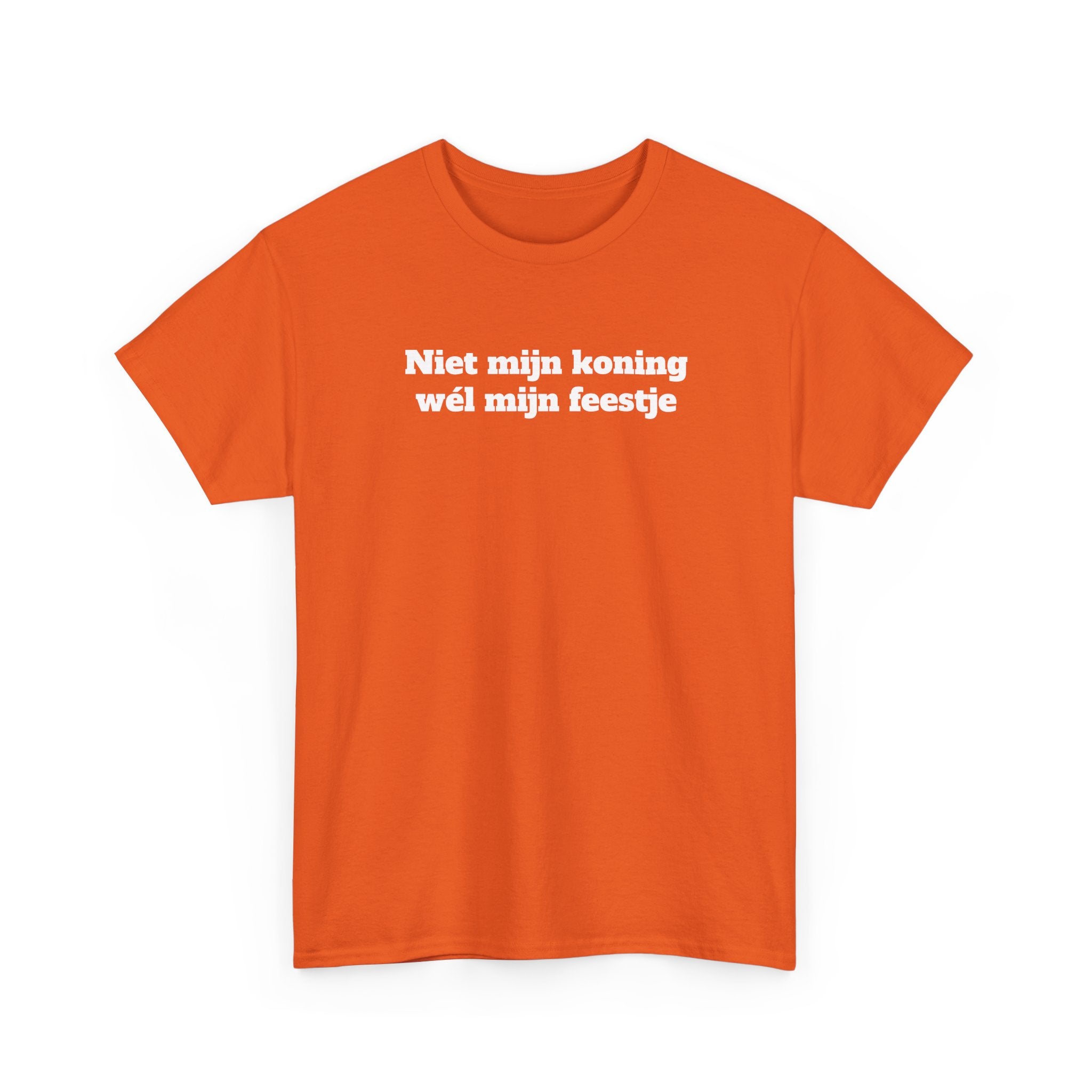 "Wél mijn feestje" T-Shirt | oranje
