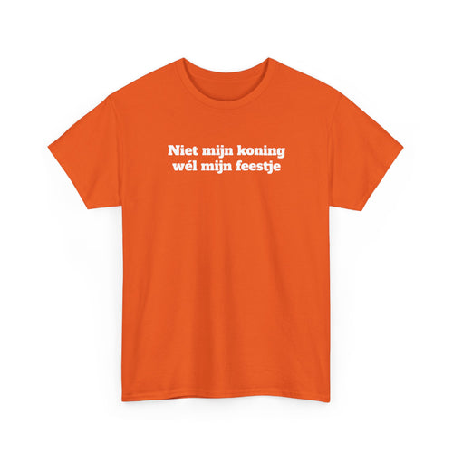 "Wél mijn feestje" T-Shirt | oranje